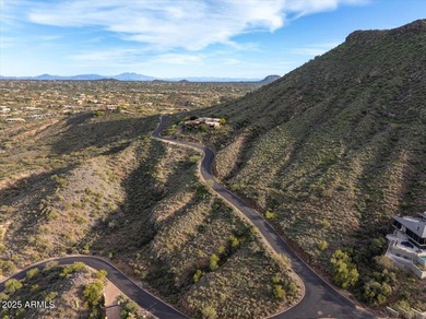 Elevated custom homesite in Desert Mountain, Scottsdale's on Desert Mountain Golf Club - Renegade Course in Arizona - for sale on GolfHomes.com, golf home, golf lot