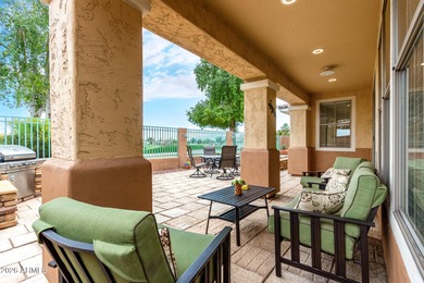 Beautiful gated home with a stunning backyard offering panoramic on Palm Valley Golf Club  in Arizona - for sale on GolfHomes.com, golf home, golf lot