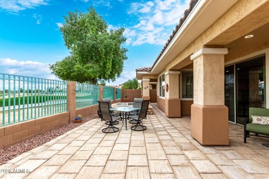 Beautiful gated home with a stunning backyard offering panoramic on Palm Valley Golf Club  in Arizona - for sale on GolfHomes.com, golf home, golf lot
