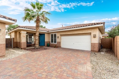 Beautiful gated home with a stunning backyard offering panoramic on Palm Valley Golf Club  in Arizona - for sale on GolfHomes.com, golf home, golf lot