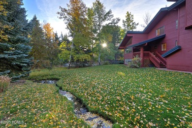 Park City Dream Home: Thaynes Canyon Retreat with Creek Access! on Park City Golf Course in Utah - for sale on GolfHomes.com, golf home, golf lot
