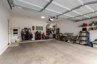 Beautiful gated home with a stunning backyard offering panoramic on Palm Valley Golf Club  in Arizona - for sale on GolfHomes.com, golf home, golf lot