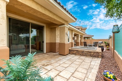 Beautiful gated home with a stunning backyard offering panoramic on Palm Valley Golf Club  in Arizona - for sale on GolfHomes.com, golf home, golf lot