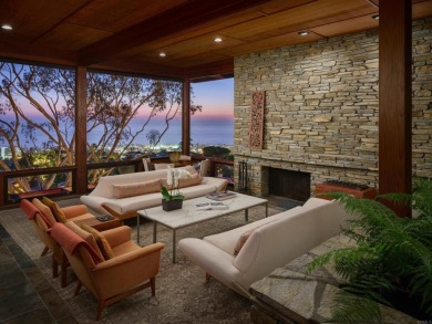 An exemplary model of mid-century modern architecture designed on La Jolla Country Club in California - for sale on GolfHomes.com, golf home, golf lot