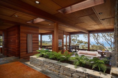 An exemplary model of mid-century modern architecture designed on La Jolla Country Club in California - for sale on GolfHomes.com, golf home, golf lot