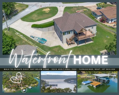 One owner, turn-key lakefront dream home in highly coveted on Kimberling City Golf Club in Missouri - for sale on GolfHomes.com, golf home, golf lot