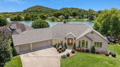 Welcome to this spacious 4,324 sq ft lakefront home perfectly on Tellico Village Golf Club in Tennessee - for sale on GolfHomes.com, golf home, golf lot