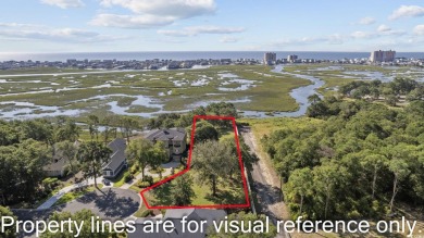 Tantalizing Tidewater Marsh front lot on Williams Creek.  This on Tidewater Golf Club and Plantation in South Carolina - for sale on GolfHomes.com, golf home, golf lot