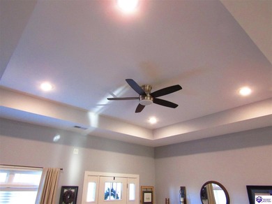 Home is a ranch and only 6 1/2 years old.  Located at the on Elizabethtown Country Club in Kentucky - for sale on GolfHomes.com, golf home, golf lot