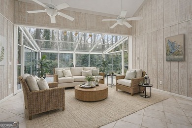 Designed for comfort, privacy, and flexibility, this rare ranch on Brookstone Golf and Country Club in Georgia - for sale on GolfHomes.com, golf home, golf lot