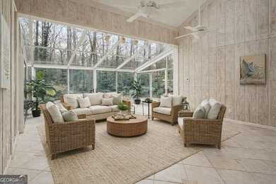 Designed for comfort, privacy, and flexibility, this rare ranch on Brookstone Golf and Country Club in Georgia - for sale on GolfHomes.com, golf home, golf lot
