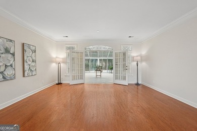 Designed for comfort, privacy, and flexibility, this rare ranch on Brookstone Golf and Country Club in Georgia - for sale on GolfHomes.com, golf home, golf lot