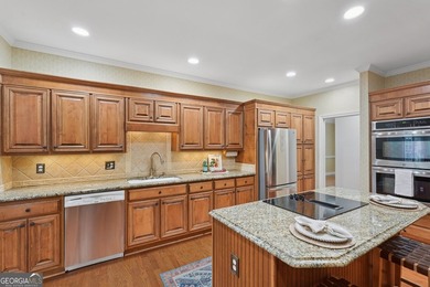 Designed for comfort, privacy, and flexibility, this rare ranch on Brookstone Golf and Country Club in Georgia - for sale on GolfHomes.com, golf home, golf lot