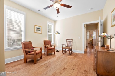 Discover this beautiful, low-maintenance patio home by Hagood on Compass Pointe Golf Course in North Carolina - for sale on GolfHomes.com, golf home, golf lot