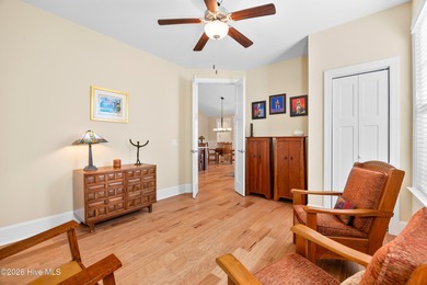 Discover this beautiful, low-maintenance patio home by Hagood on Compass Pointe Golf Course in North Carolina - for sale on GolfHomes.com, golf home, golf lot