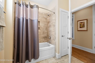 Discover this beautiful, low-maintenance patio home by Hagood on Compass Pointe Golf Course in North Carolina - for sale on GolfHomes.com, golf home, golf lot