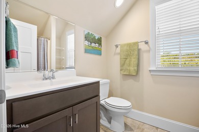 Discover this beautiful, low-maintenance patio home by Hagood on Compass Pointe Golf Course in North Carolina - for sale on GolfHomes.com, golf home, golf lot