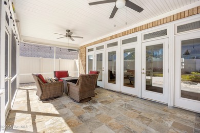 Discover this beautiful, low-maintenance patio home by Hagood on Compass Pointe Golf Course in North Carolina - for sale on GolfHomes.com, golf home, golf lot