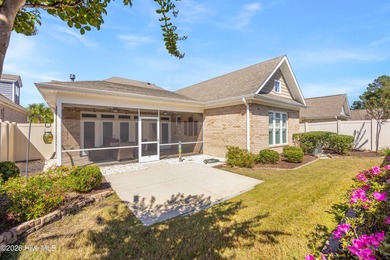 Discover this beautiful, low-maintenance patio home by Hagood on Compass Pointe Golf Course in North Carolina - for sale on GolfHomes.com, golf home, golf lot