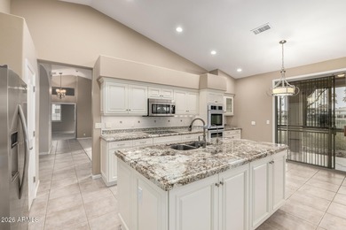 On the golf course at Greenfield Lakes! Enjoy this comtemporary on Greenfield Lakes Golf Club in Arizona - for sale on GolfHomes.com, golf home, golf lot