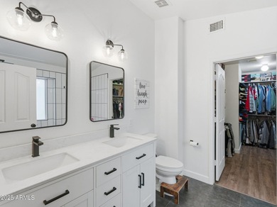 WELCOME HOME! This STUNNING, bright and open concept floor plan on Desert Sands Golf Course in Arizona - for sale on GolfHomes.com, golf home, golf lot