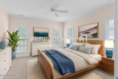 Nestled in a quiet cul-de-sac and backed by a serene pond shaded on Members Club At St. James Plantation in North Carolina - for sale on GolfHomes.com, golf home, golf lot