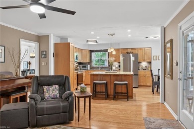 Beautiful home with vaulted ceilings and open floor plan! on Greenbrier Country Club in Virginia - for sale on GolfHomes.com, golf home, golf lot