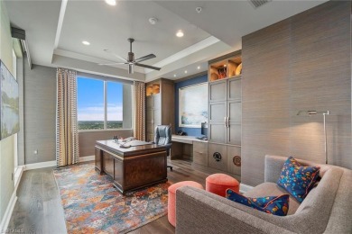 This truly iconic residence crowns the 23rd floor of Seaglass at on Bonita Bay West in Florida - for sale on GolfHomes.com, golf home, golf lot