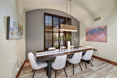 Amazing interior modern Mediterranean theme by a true artist on Superstition Mountain Club - Lost Gold in Arizona - for sale on GolfHomes.com, golf home, golf lot