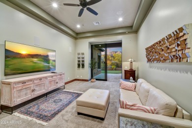 Amazing interior modern Mediterranean theme by a true artist on Superstition Mountain Club - Lost Gold in Arizona - for sale on GolfHomes.com, golf home, golf lot