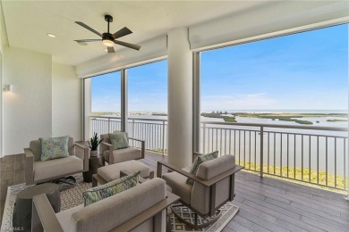 This truly iconic residence crowns the 23rd floor of Seaglass at on Bonita Bay West in Florida - for sale on GolfHomes.com, golf home, golf lot