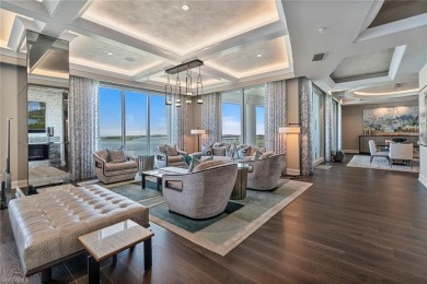This truly iconic residence crowns the 23rd floor of Seaglass at on Bonita Bay West in Florida - for sale on GolfHomes.com, golf home, golf lot