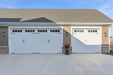 Welcome home to this beautifully designed 3-bedroom, 2-bath, 1 on Champions Pointe Golf Course in Indiana - for sale on GolfHomes.com, golf home, golf lot