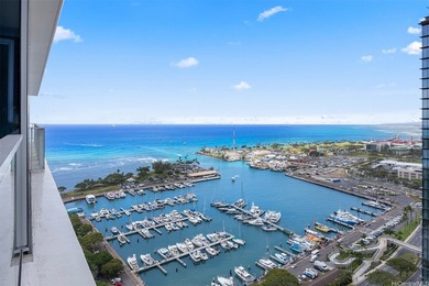 Now available - a rare high-floor, pristine one-bedroom on Ala Wai Golf Course in Hawaii - for sale on GolfHomes.com, golf home, golf lot