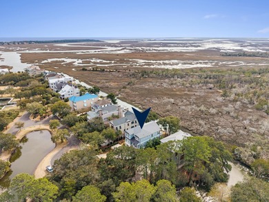 An exceptional creekfront offering in the coveted Colony Pointe on DeBordieu Country Club in South Carolina - for sale on GolfHomes.com, golf home, golf lot