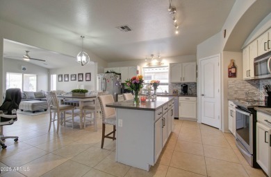 Wow this is a gorgeous and well maintained 3 bedroom, 2 bath on The Golf Club At Johnson Ranch in Arizona - for sale on GolfHomes.com, golf home, golf lot