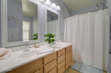 Wow this is a gorgeous and well maintained 3 bedroom, 2 bath on The Golf Club At Johnson Ranch in Arizona - for sale on GolfHomes.com, golf home, golf lot