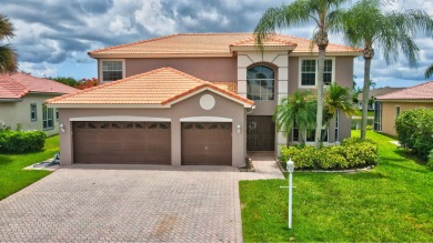 4 Bedroom 2.5 Bath home with million dollar lake view. 3 car on Boca Woods Country Club in Florida - for sale on GolfHomes.com, golf home, golf lot
