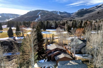 Tucked away on Bonanza Court, this vintage Park City home sits on Park City Golf Course in Utah - for sale on GolfHomes.com, golf home, golf lot