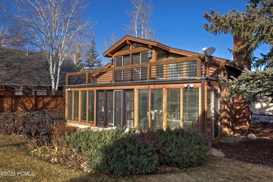 Tucked away on Bonanza Court, this vintage Park City home sits on Park City Golf Course in Utah - for sale on GolfHomes.com, golf home, golf lot