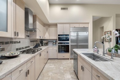 Beautifully updated, this exceptional mountainside residence is on Sanctuary Golf Course At WestWorld in Arizona - for sale on GolfHomes.com, golf home, golf lot