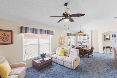 Welcome Home to  The Villages lifestyle in this stunning GOLF on El Diablo Executive Golf Course in Florida - for sale on GolfHomes.com, golf home, golf lot