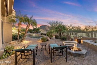 Beautifully updated, this exceptional mountainside residence is on Sanctuary Golf Course At WestWorld in Arizona - for sale on GolfHomes.com, golf home, golf lot