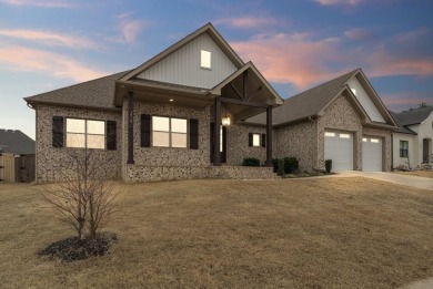 This beautiful home in Salem Woods boasts an open floor plan and on Nutters Chapel Golf and Country Club in Arkansas - for sale on GolfHomes.com, golf home, golf lot