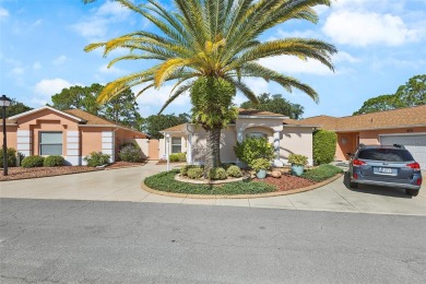 Welcome Home to  The Villages lifestyle in this stunning GOLF on El Diablo Executive Golf Course in Florida - for sale on GolfHomes.com, golf home, golf lot