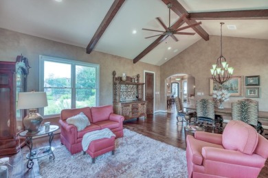 In its serene setting on 2 lots in Golden Bear Reserve, enjoy on Summit Rock Golf Course in Texas - for sale on GolfHomes.com, golf home, golf lot