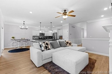 2021 Prestwick Place boasts a 4-bedroom, 3-bathroom home with 2 on Champions Pointe Golf Course in Indiana - for sale on GolfHomes.com, golf home, golf lot