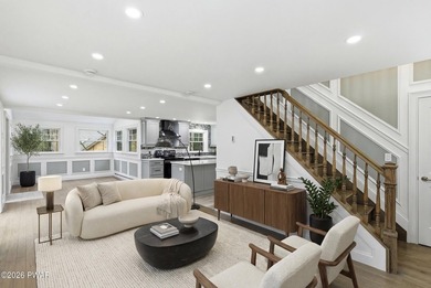 Completely gutted and remodeled contemporary home tucked away on on The Hideout Golf in Pennsylvania - for sale on GolfHomes.com, golf home, golf lot