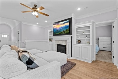 2021 Prestwick Place boasts a 4-bedroom, 3-bathroom home with 2 on Champions Pointe Golf Course in Indiana - for sale on GolfHomes.com, golf home, golf lot