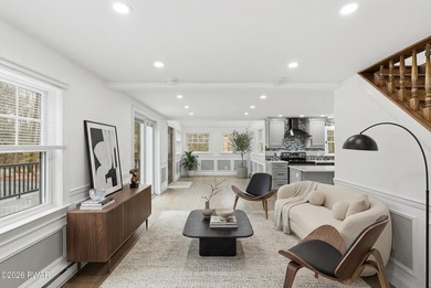 Completely gutted and remodeled contemporary home tucked away on on The Hideout Golf in Pennsylvania - for sale on GolfHomes.com, golf home, golf lot